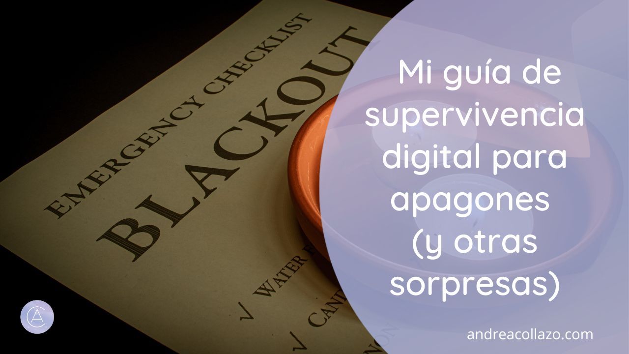 Prepara un kit de emergencia digital