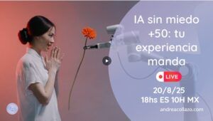inteligencia artificial para mujeres con experiencia