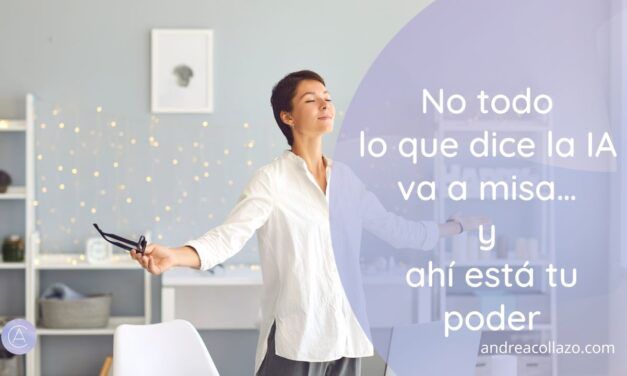 No todo lo que dice la IA va a misa… y ahí está tu poder