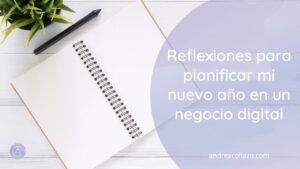 planificar mi nuevo año en un negocio digital